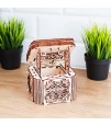 Wooden City - 3D Wooden Mystery Box - Brown